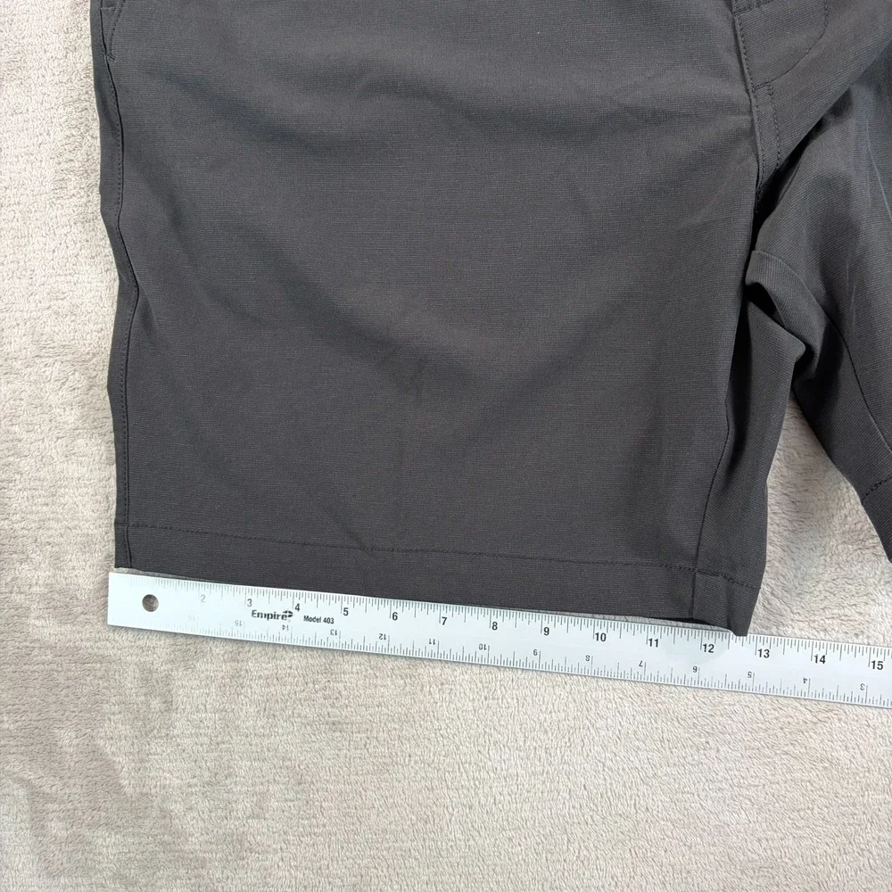 7 Diamonds Dynamic‎ Performance Shorts Men 42x7 Black Stretch Golf Casual NWOT